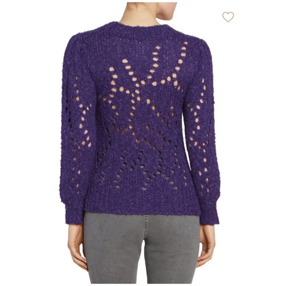 ISABEL MARANT**Purple Knit Sweater**US 6 $370 - Picture 6 of 7